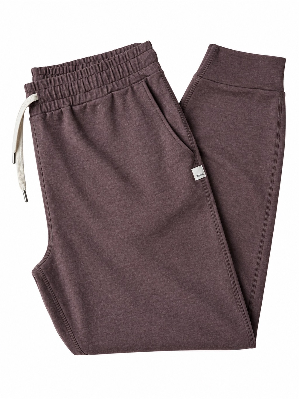 Vuori plum brown Drawstring Jogger Pants - Plum size large cozy